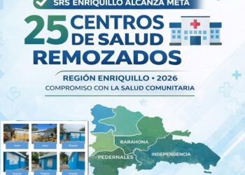 GERENCIA EN GRANDE! Servicio Regional de Salud Enriquillo alcanza meta de remozamiento de 25 centros de salud.
