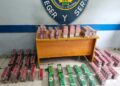 *PN y MP apresan a una persona y ocupan 36,600 unidades de cigarrillos de contrabando en Cabral, Barahona.*